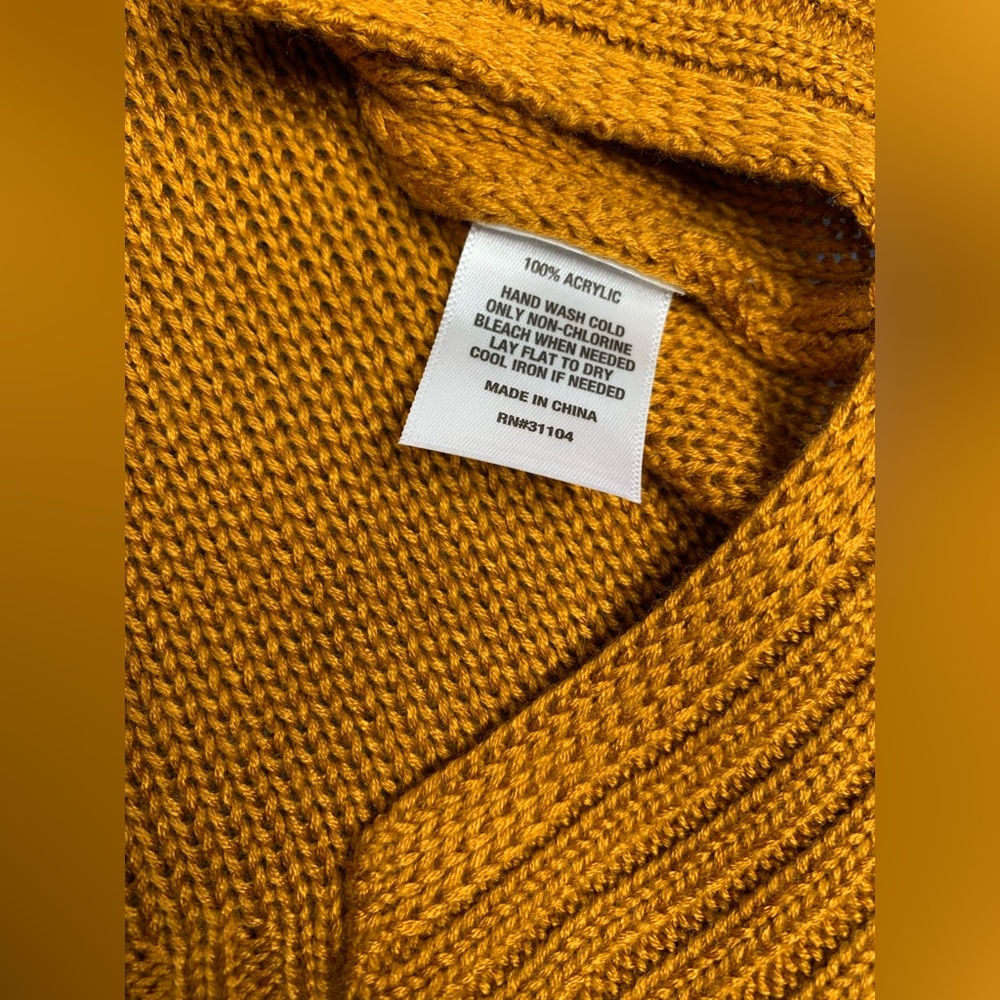 Wonderly Golden Sweater XL NWT - Picture 10 of 10
